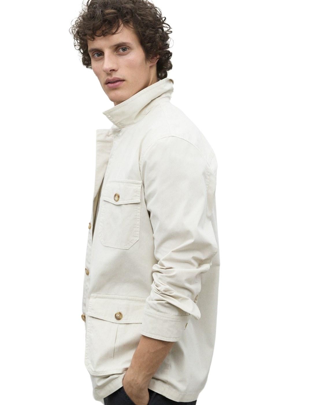 Ecoalf Chaqueta Sahara Beige hombre