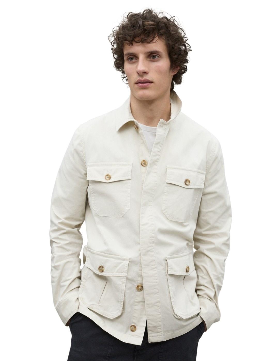 Ecoalf Chaqueta Sahara Beige hombre