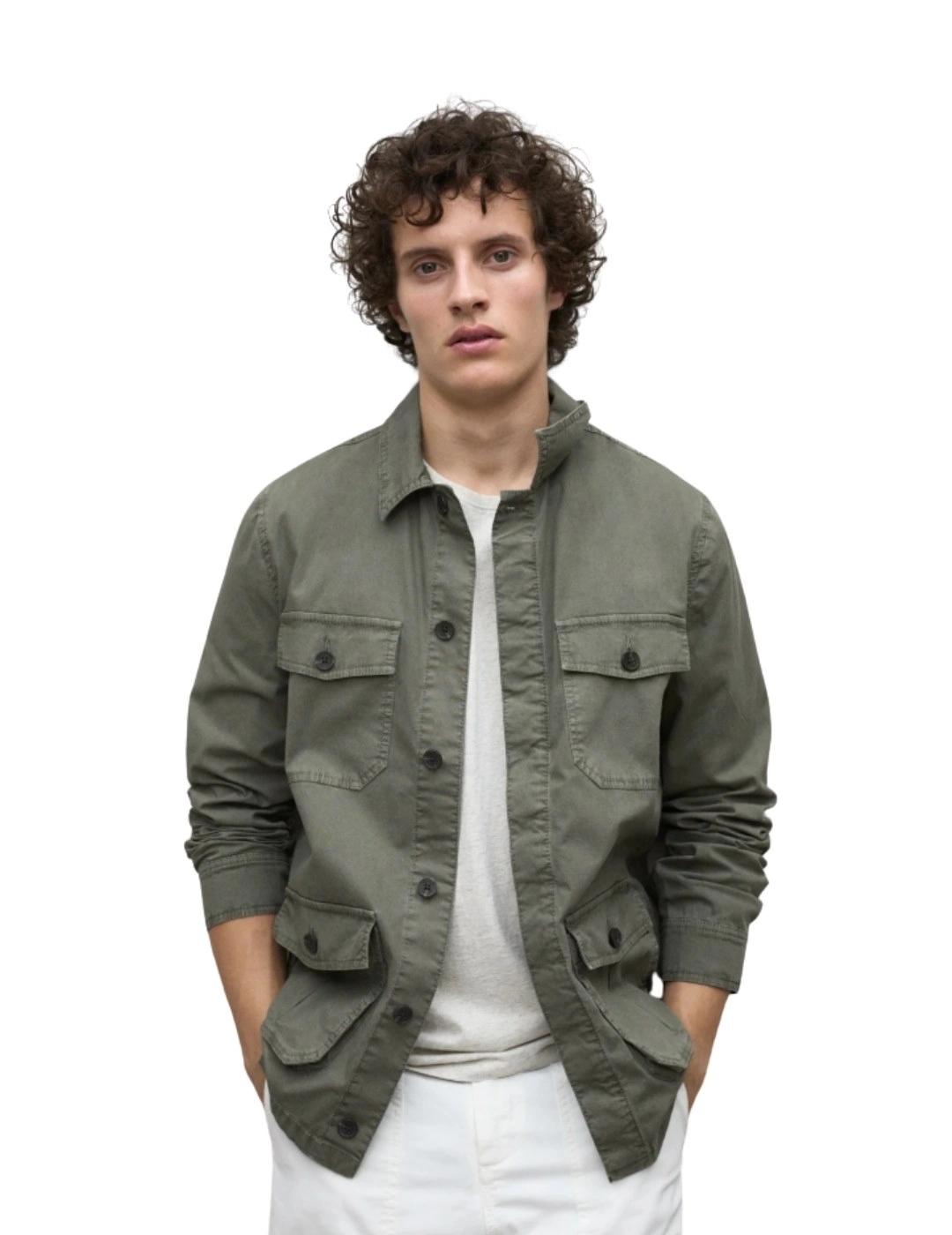 Ecoalf Chaqueta Sahara Verde hombre