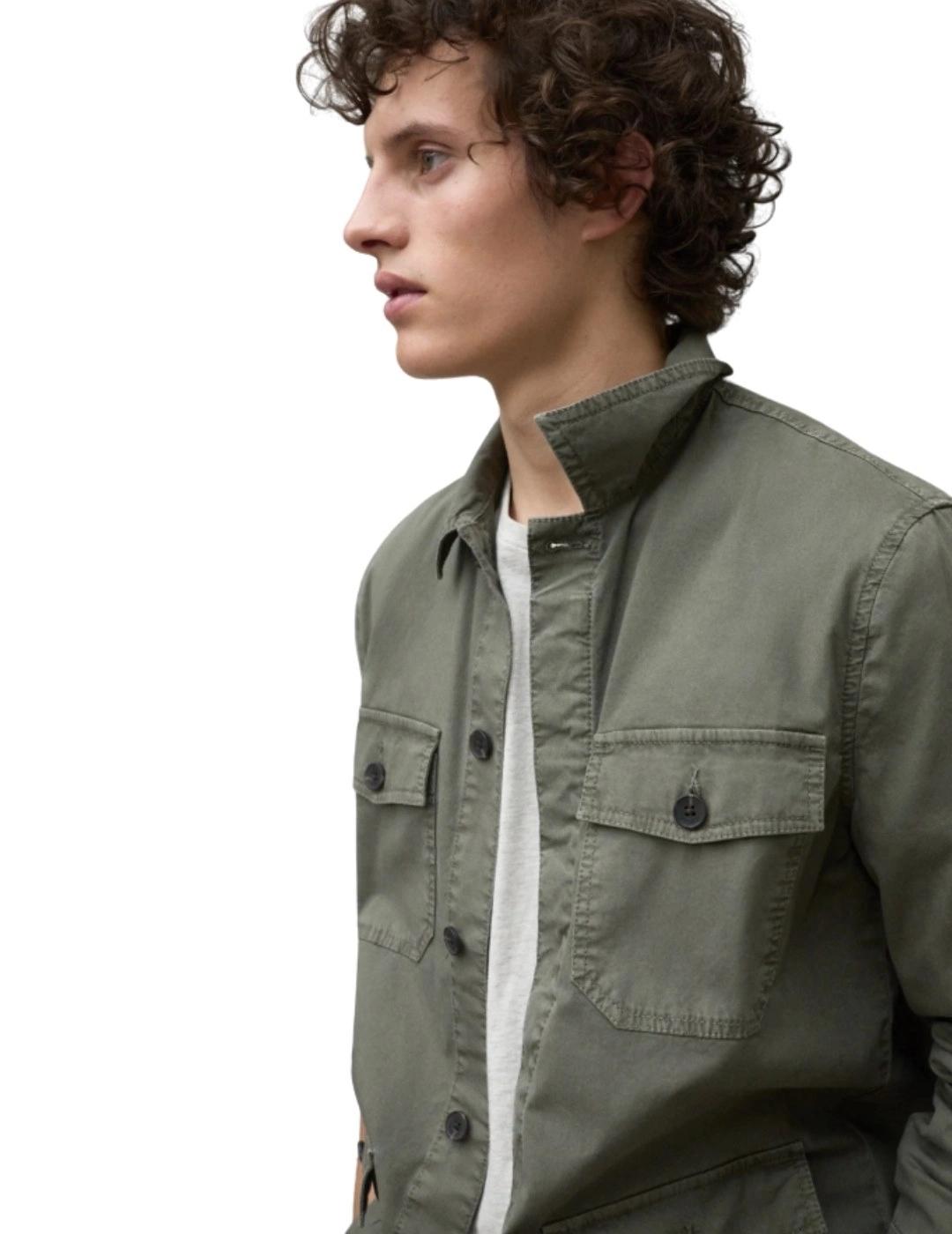 Ecoalf Chaqueta Sahara Verde hombre