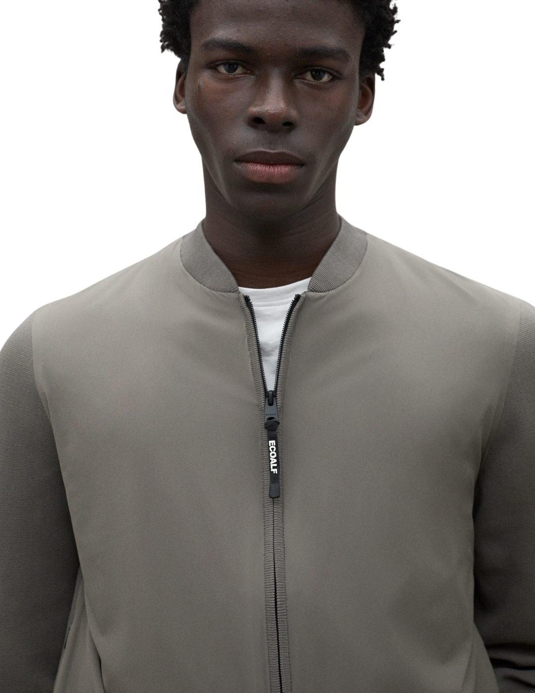 Ecoalf Chaqueta de punto Kobus Verde hombre