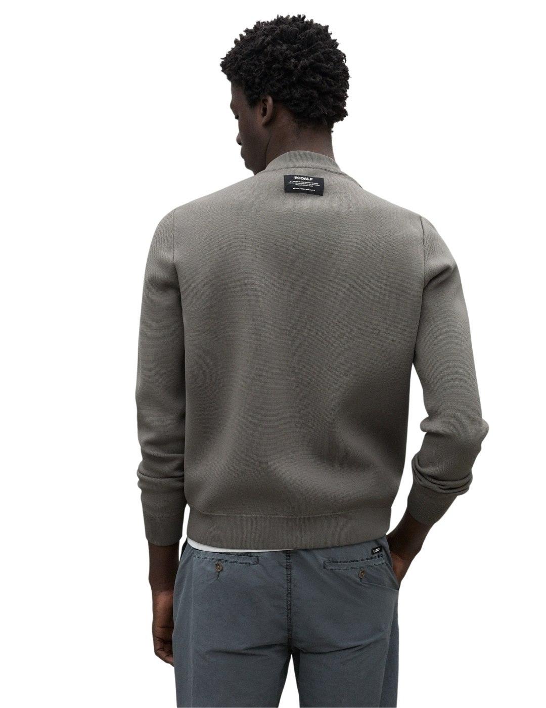 Ecoalf Chaqueta de punto Kobus Verde hombre