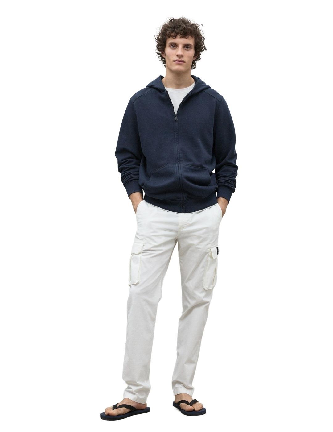 Ecoalf Pantalón Ethicargo Blanco hombre