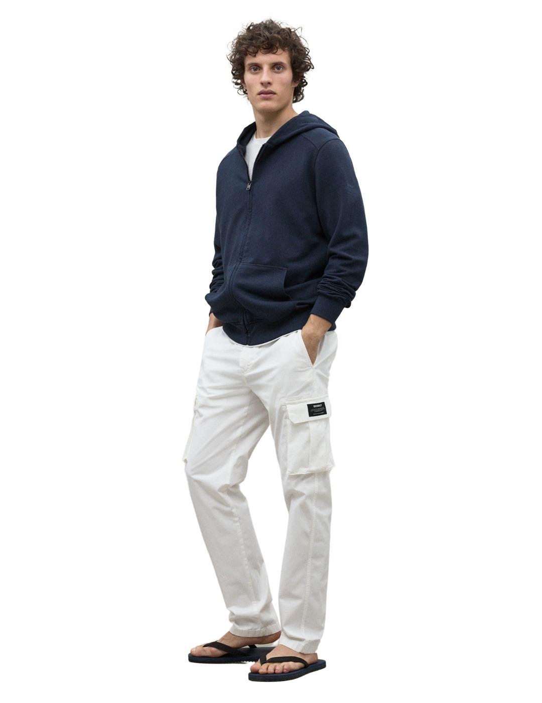 Ecoalf Pantalón Ethicargo Blanco hombre