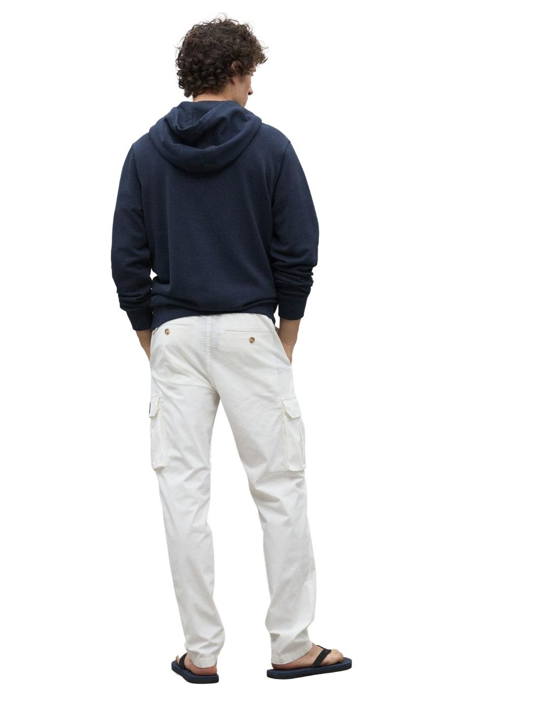Ecoalf Pantalón Ethicargo Blanco hombre