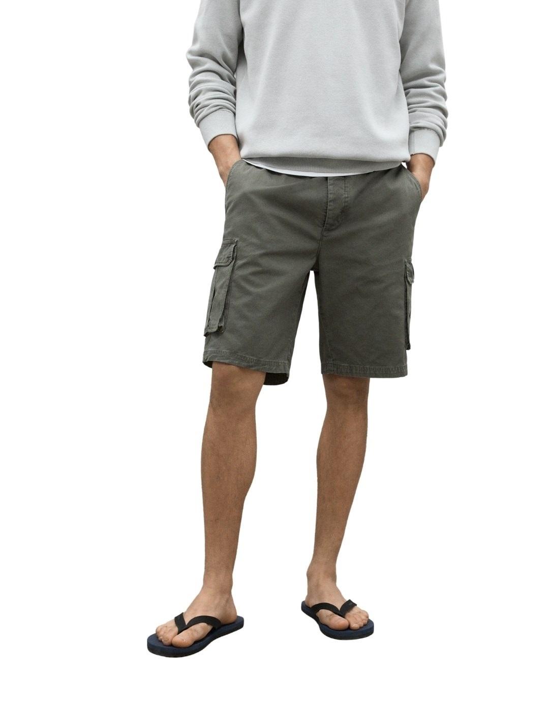 Ecoalf Shorts Ethicargo Verde hombre