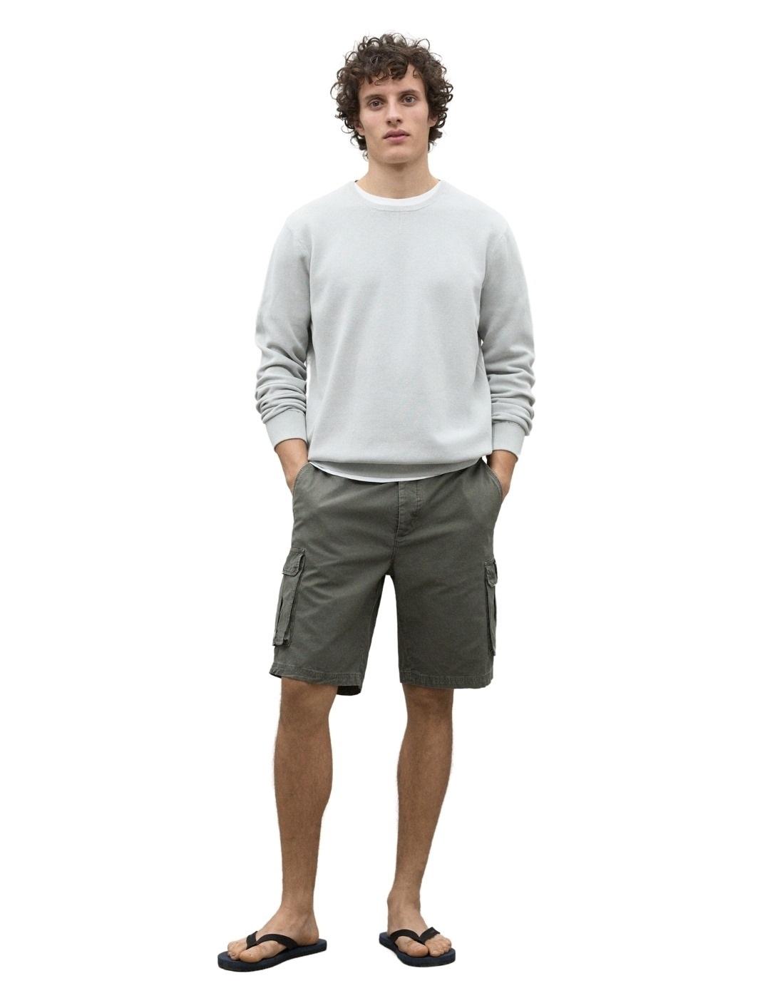 Ecoalf Shorts Ethicargo Verde hombre