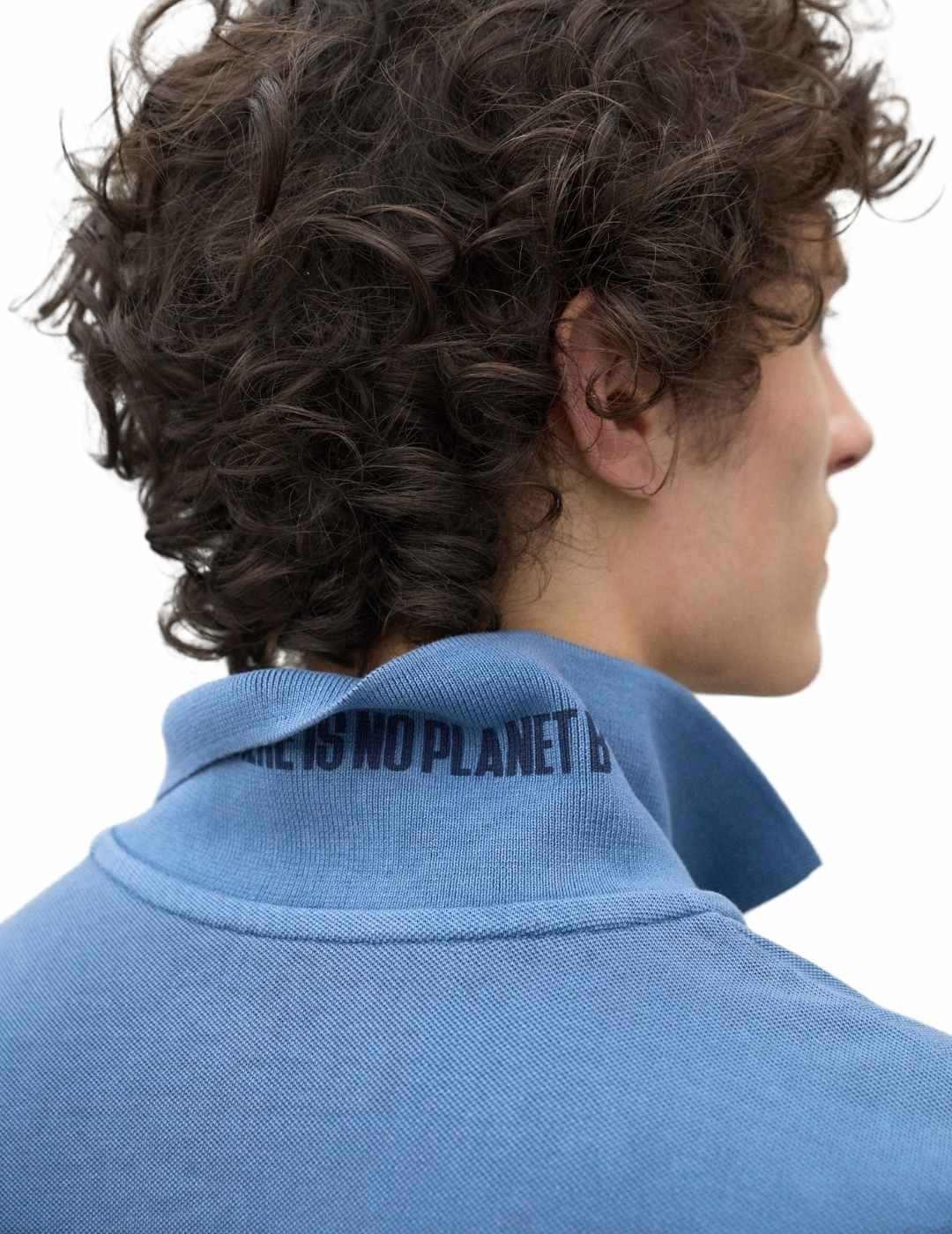 Ecoalf Polo Tedan Azul indigo hombre