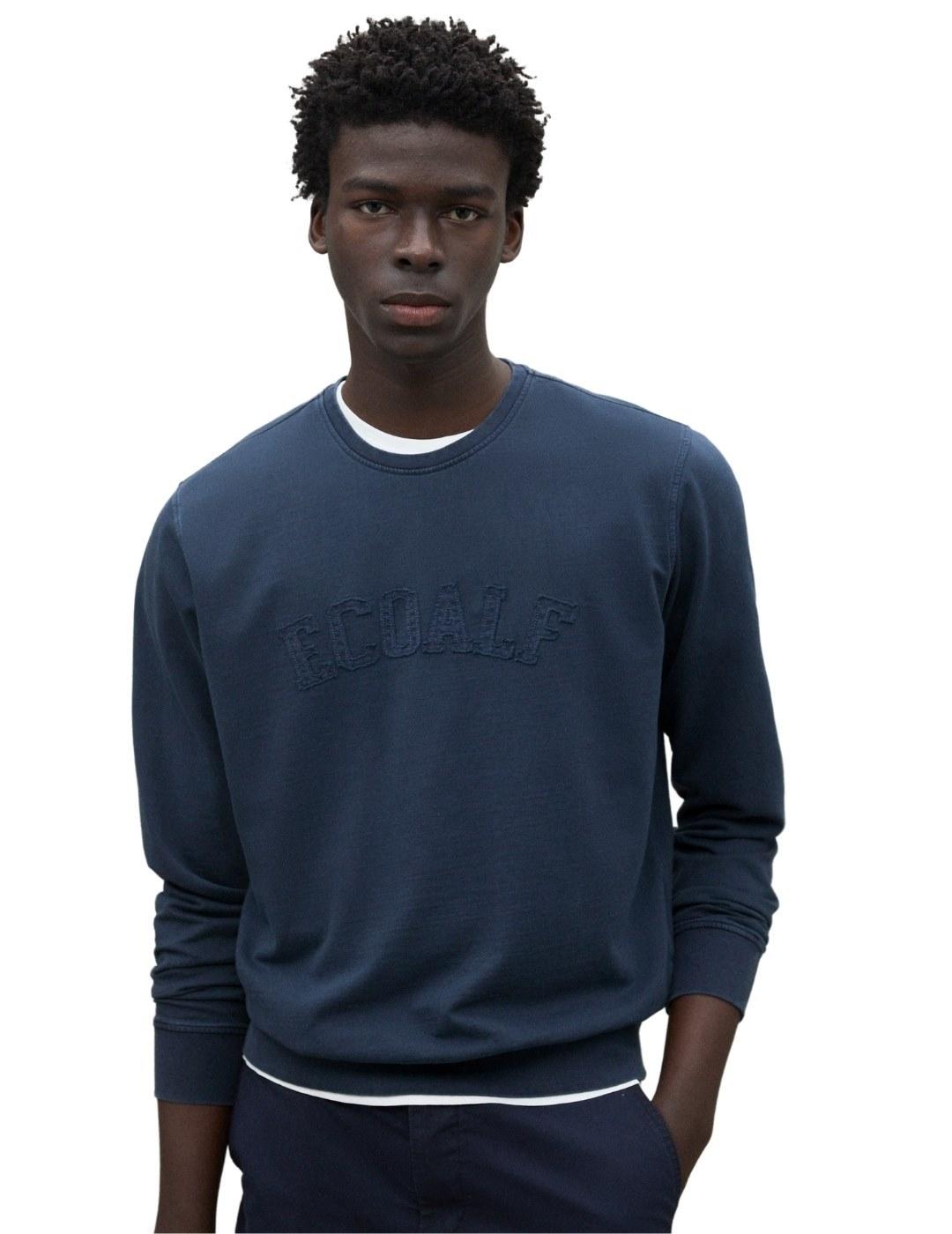Ecoalf Sudadera Koloa Azul marino hombre