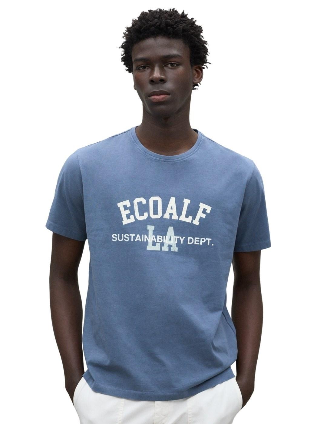 Ecoalf Camiseta Venice Azul indigo hombre