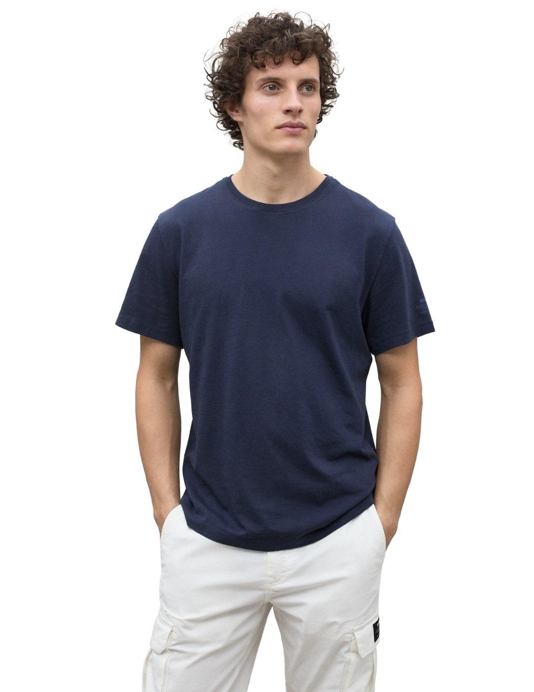 Ecoalf Camiseta Vent Azul marino hombre