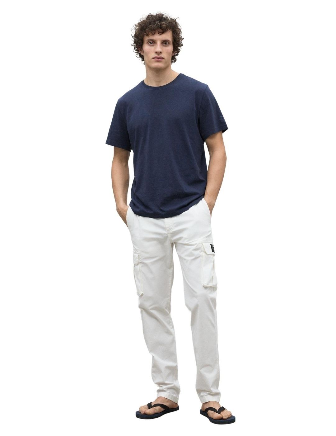 Ecoalf Camiseta Vent Azul marino hombre