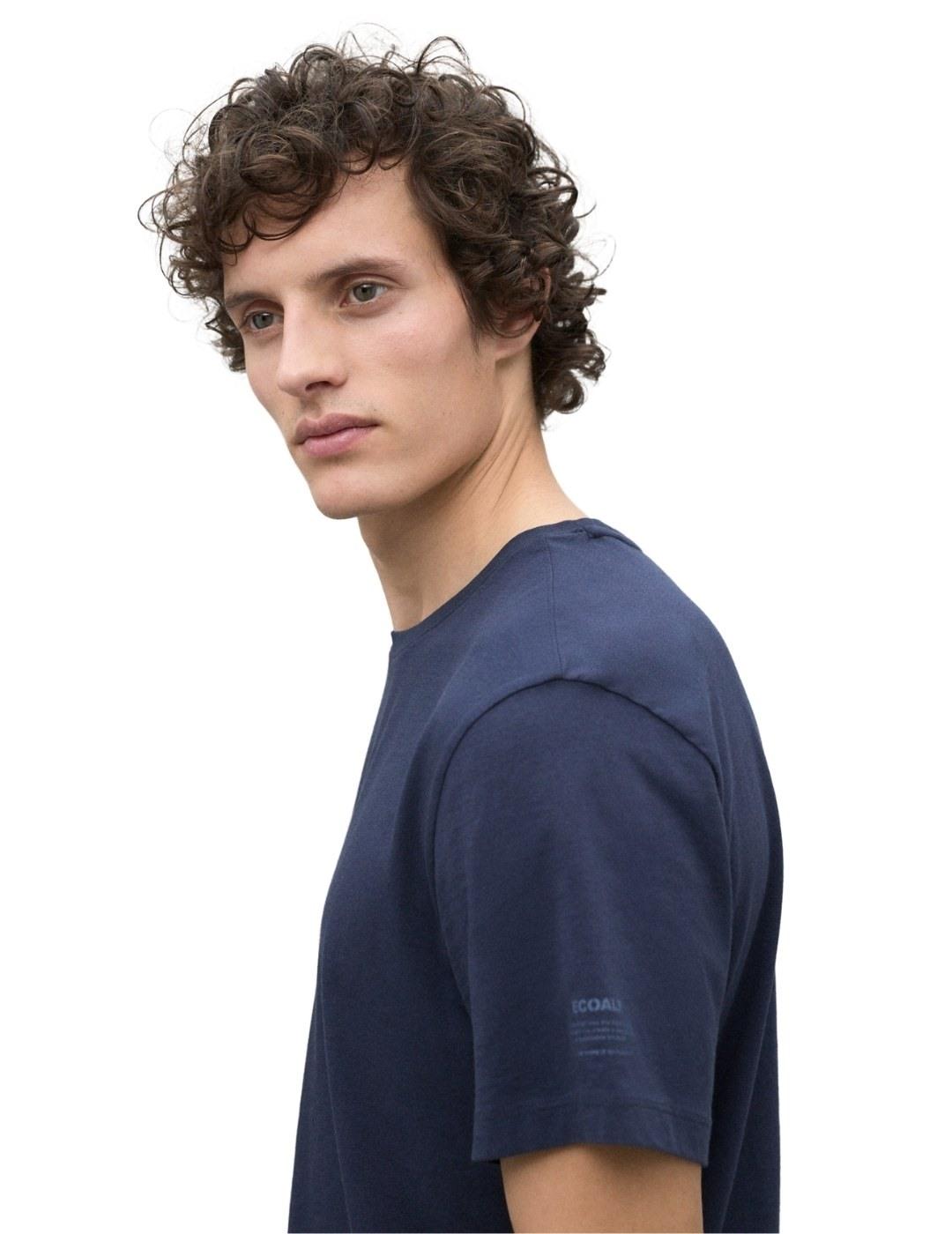 Ecoalf Camiseta Vent Azul marino hombre