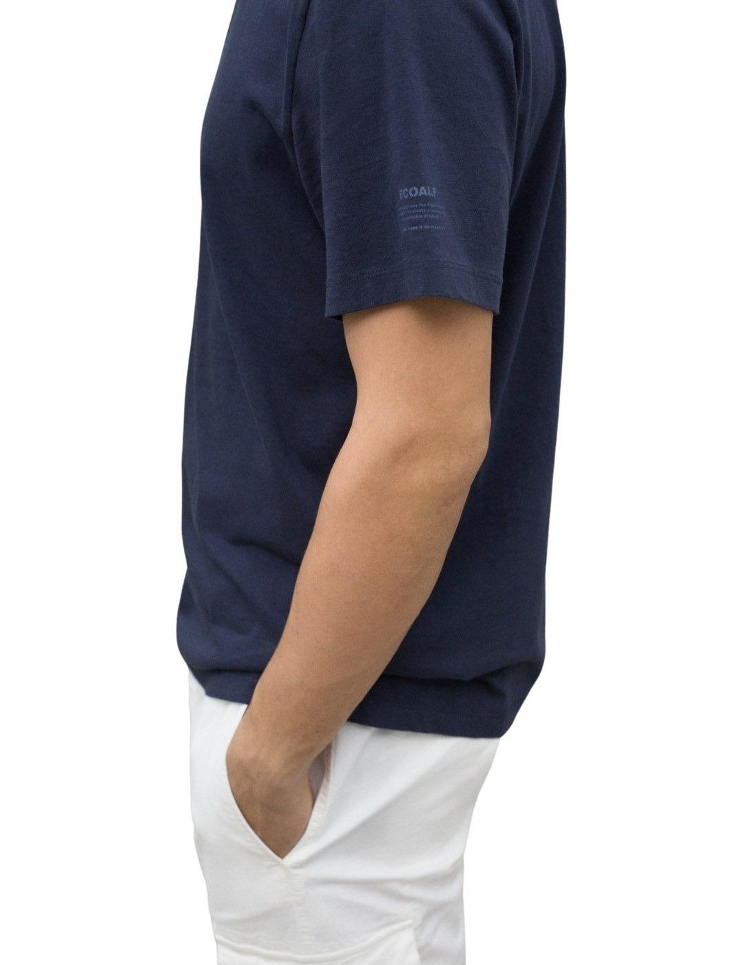 Ecoalf Camiseta Vent Azul marino hombre