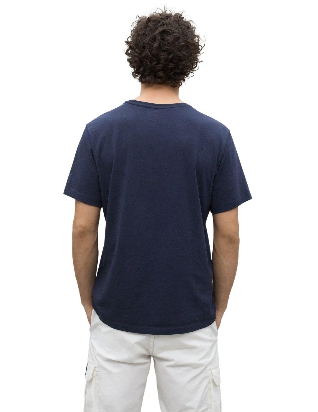 Ecoalf Camiseta Vent Azul marino hombre