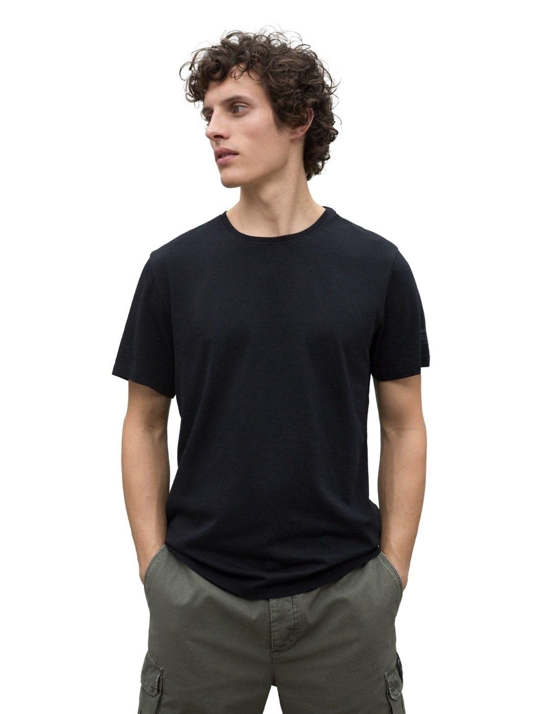 Ecoalf Camiseta Vent Negro hombre