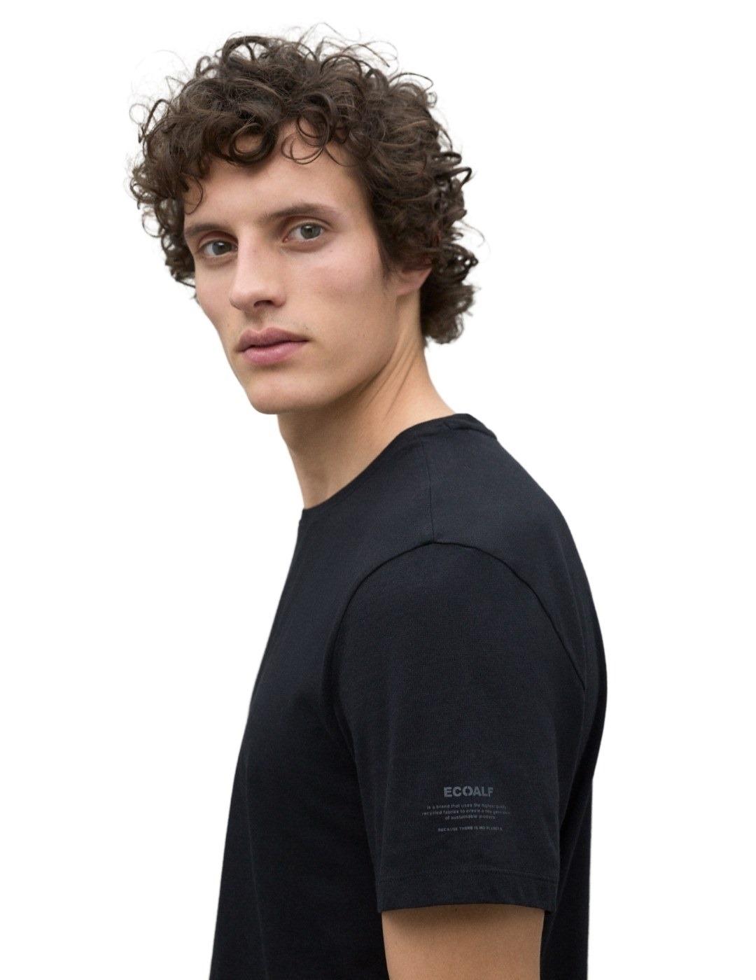 Ecoalf Camiseta Vent Negro hombre