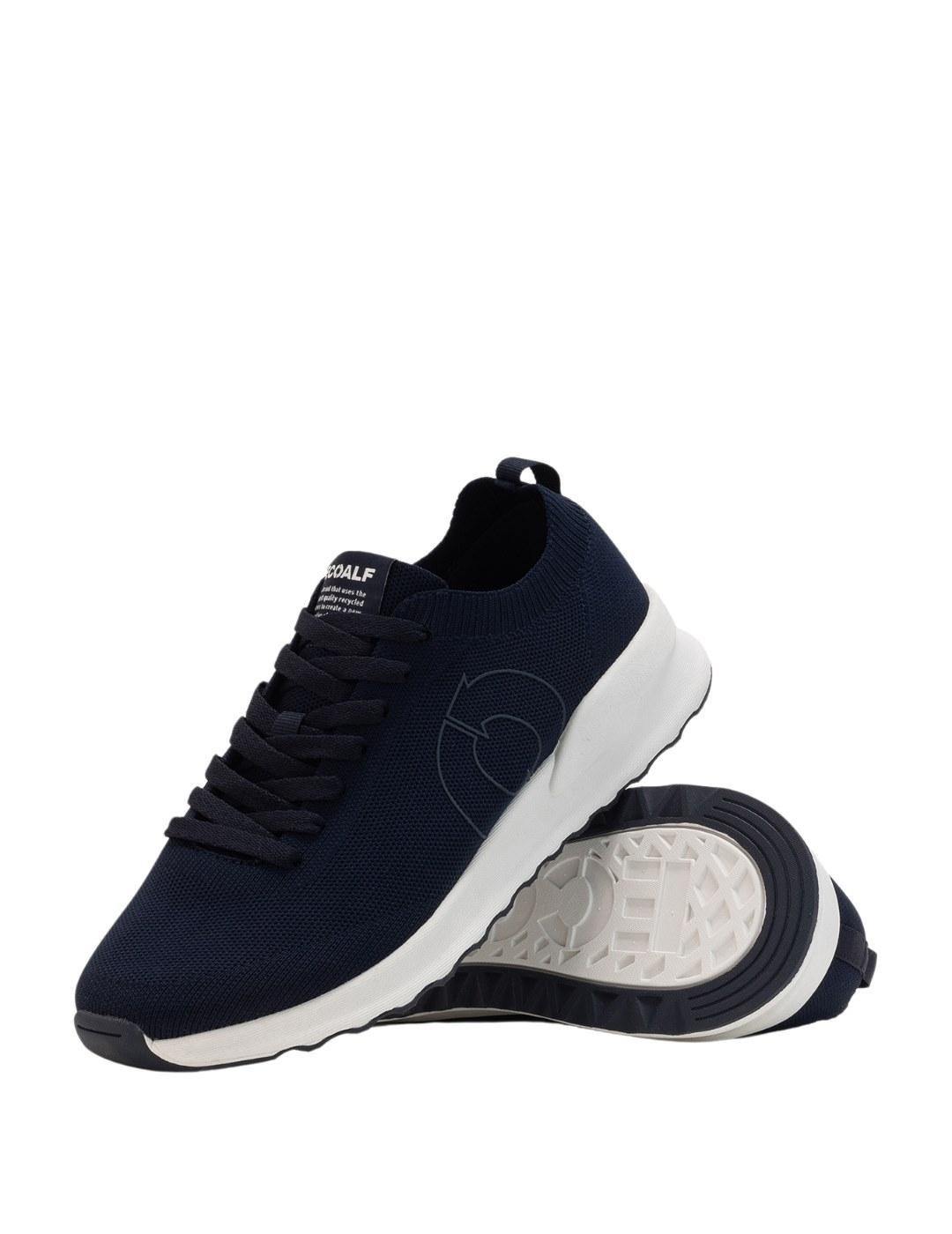 Ecoalf Zapatillas Conde de punto Azul hombre