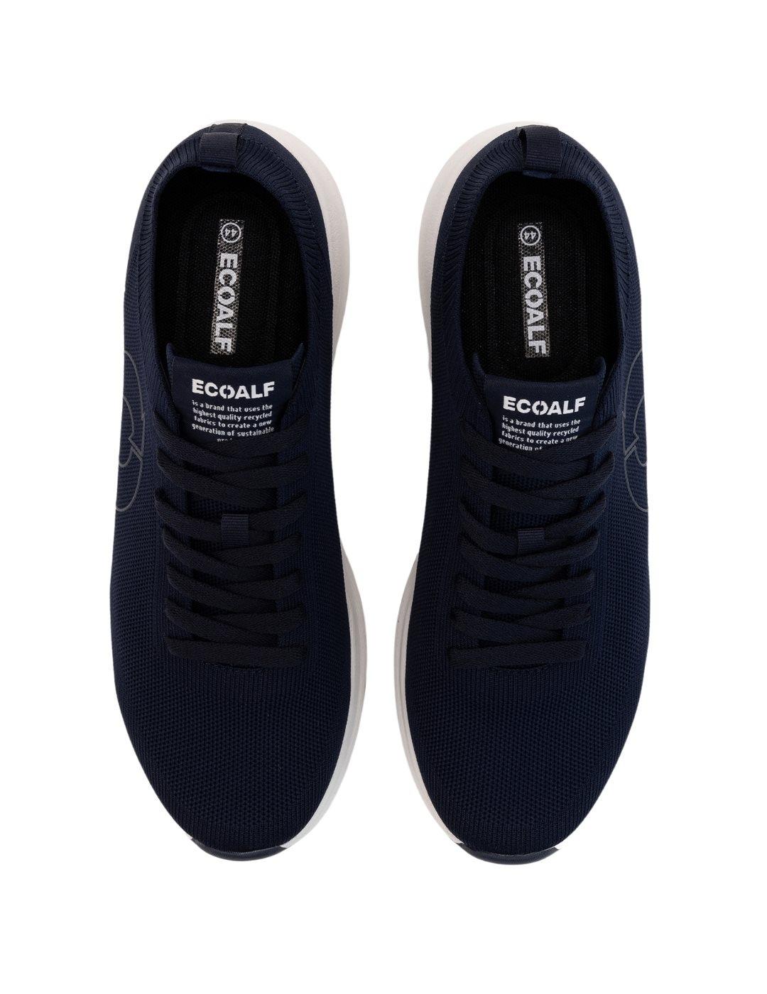 Ecoalf Zapatillas Conde de punto Azul hombre