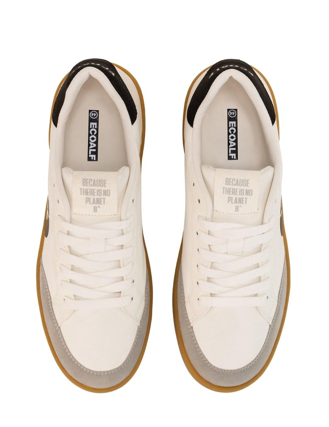 Ecoalf Zapatillas Deia Blancas y negras hombre