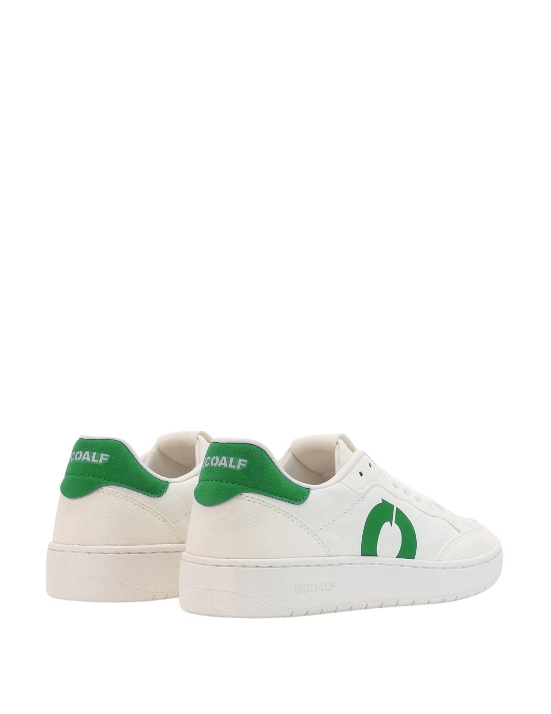 Ecoalf Zapatillas Deia Blancas y verdes hombre
