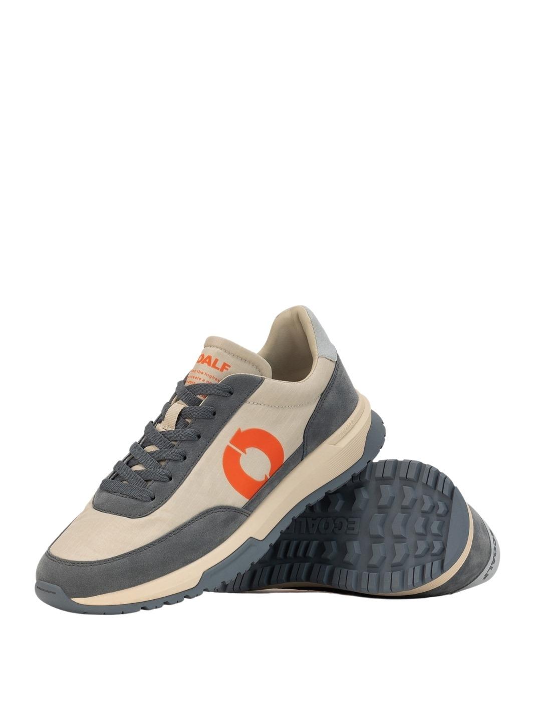 Ecoalf Zapatillas Ventura Beige y naranja hombre
