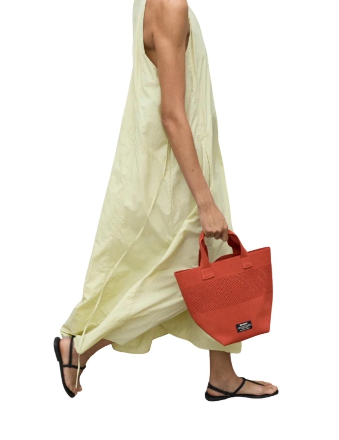 Ecoalf Bolso Mini Bucket Tika Rojo