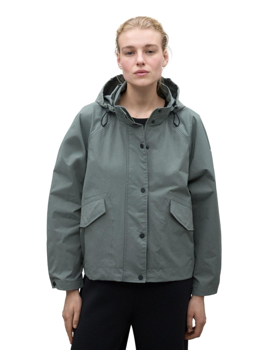 Ecoalf Chaqueta Belumut Khaki mujer