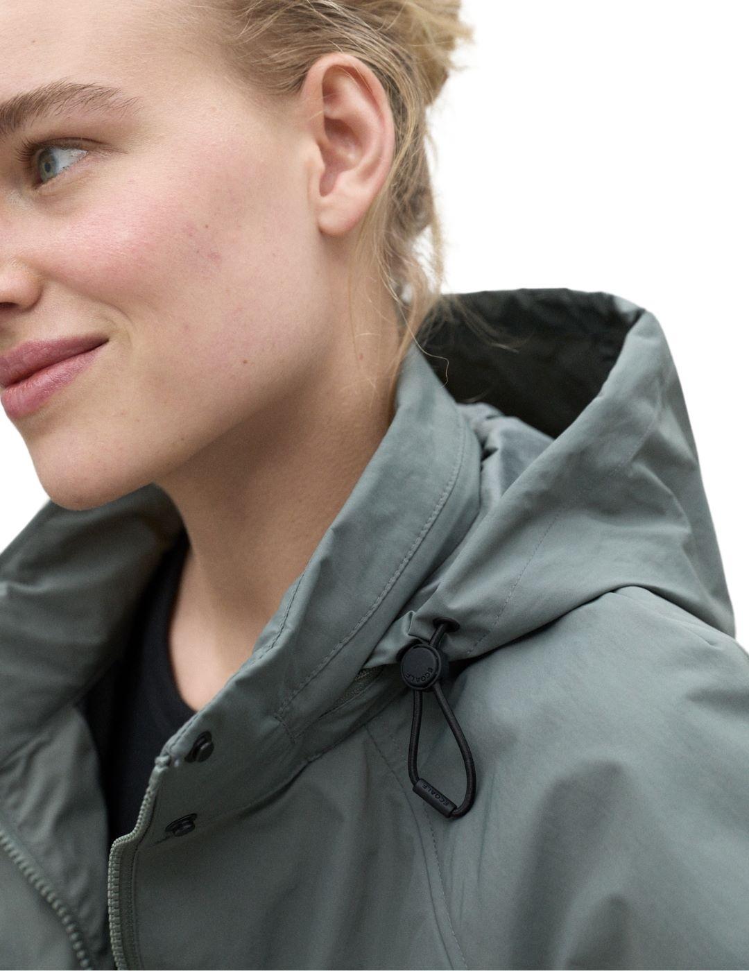 Ecoalf Chaqueta Belumut Khaki mujer