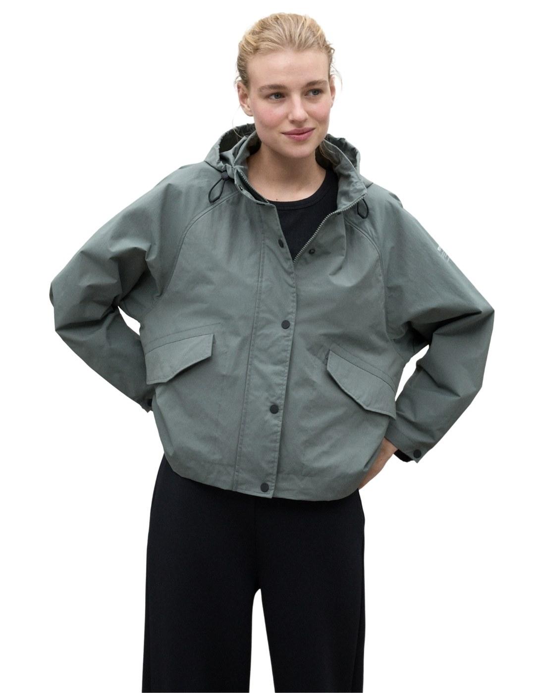 Ecoalf Chaqueta Belumut Khaki mujer