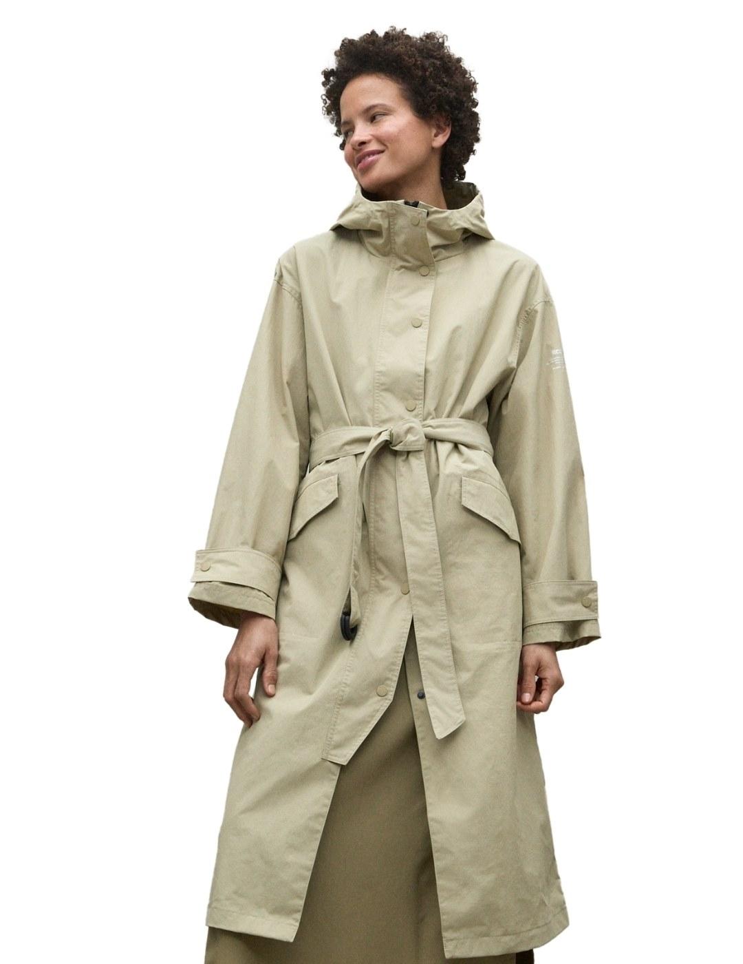 Ecoalf Chaqueta Juno Beige mujer