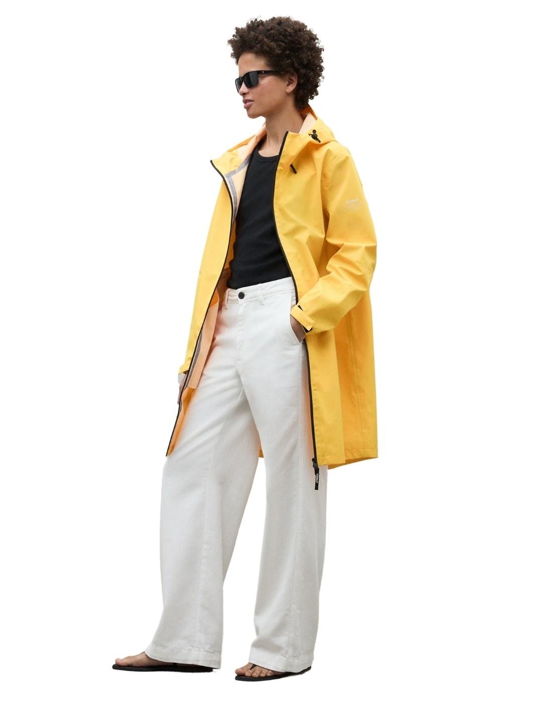 Ecoalf Chaqueta Venue Mostaza mujer