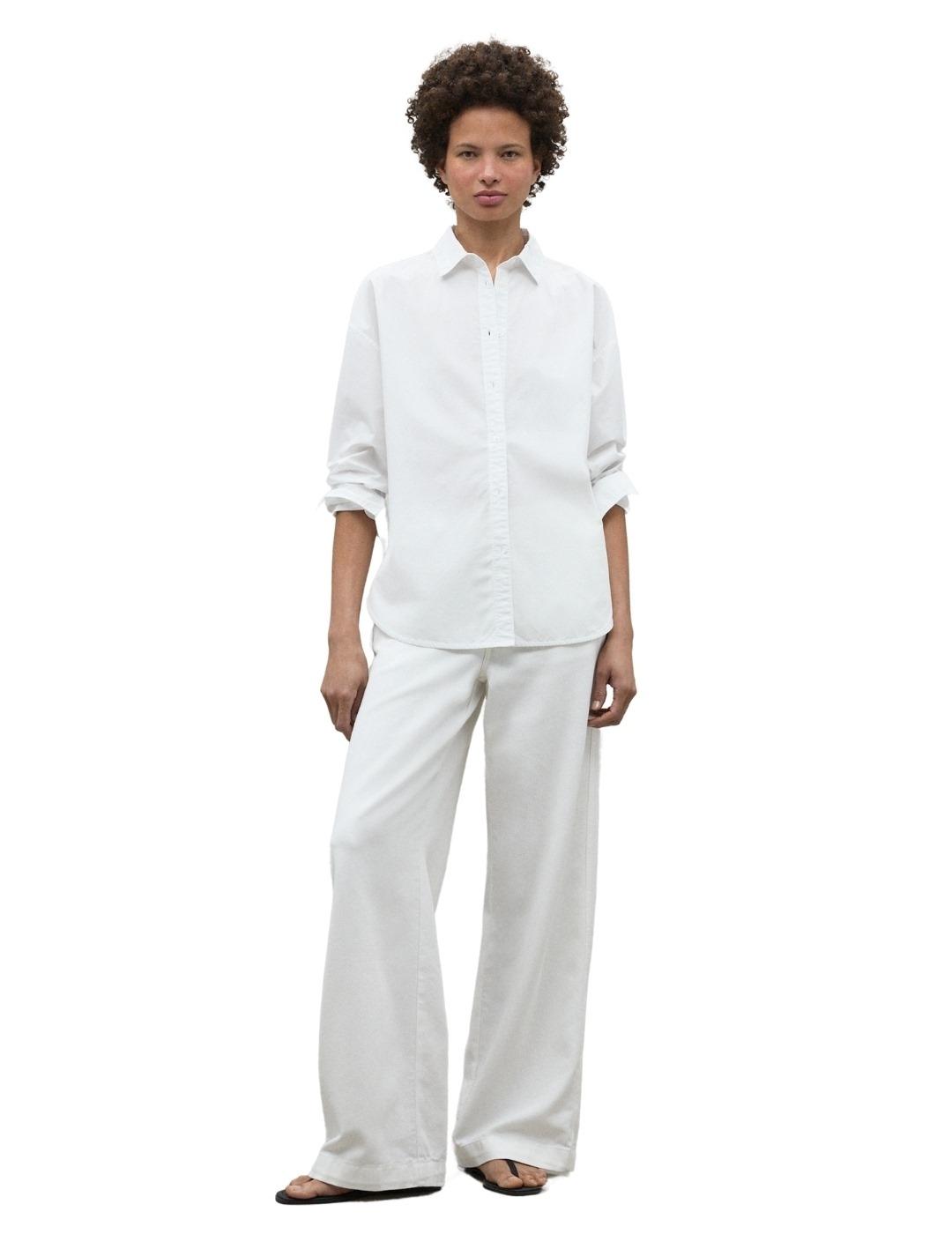 Ecoalf Camisa Daria Blanco mujer