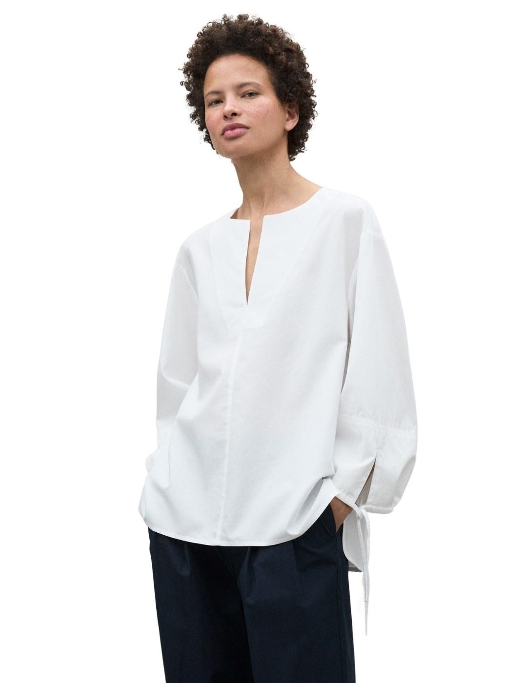 Ecoalf Camisa Jena Blanco mujer