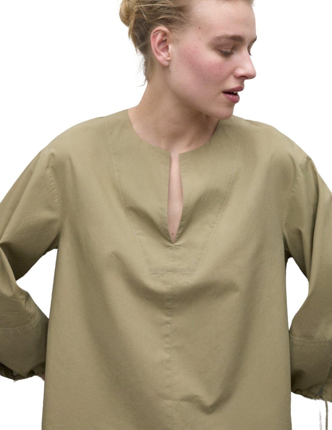 Ecoalf Camisa Jena Khaki mujer