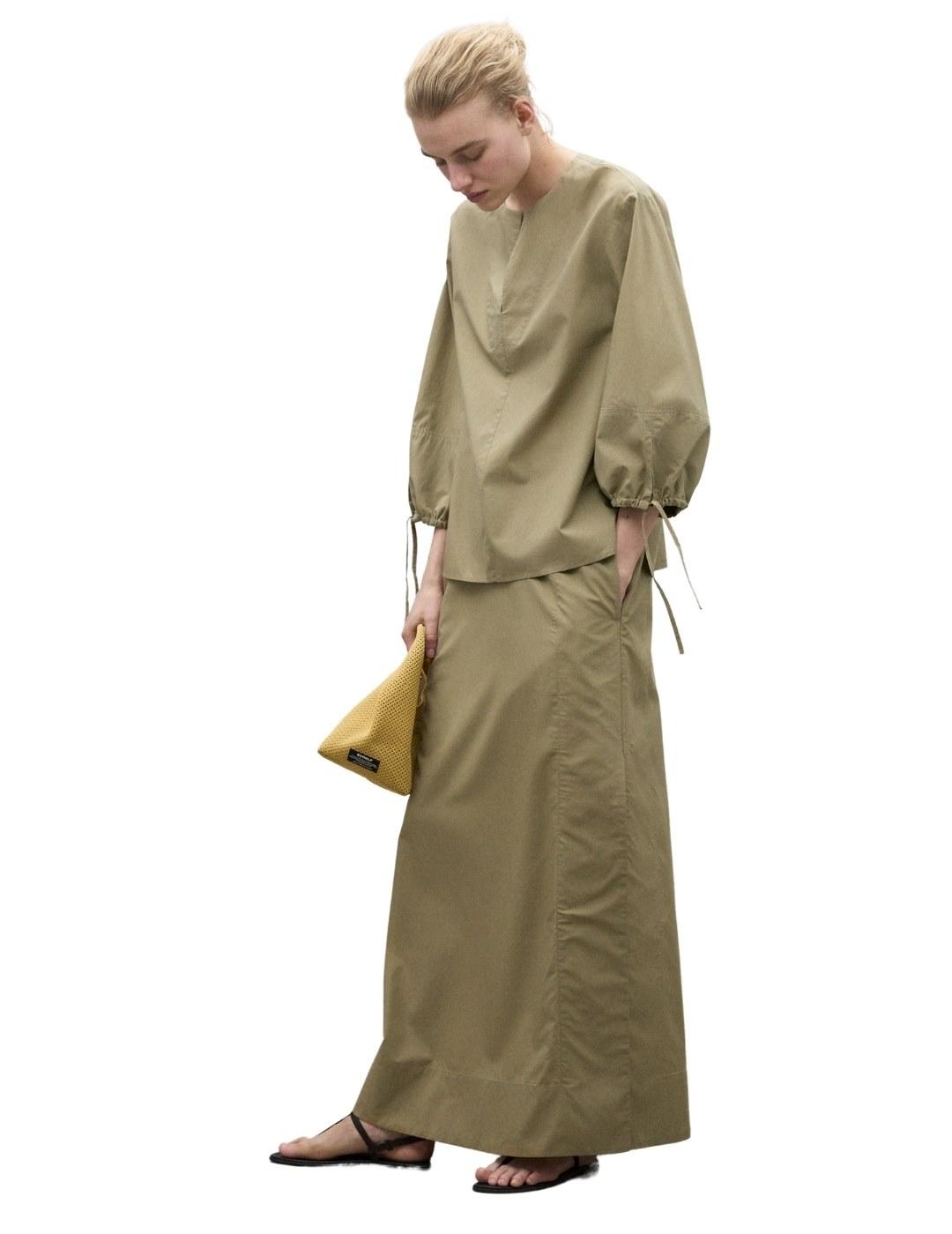 Ecoalf Camisa Jena Khaki mujer