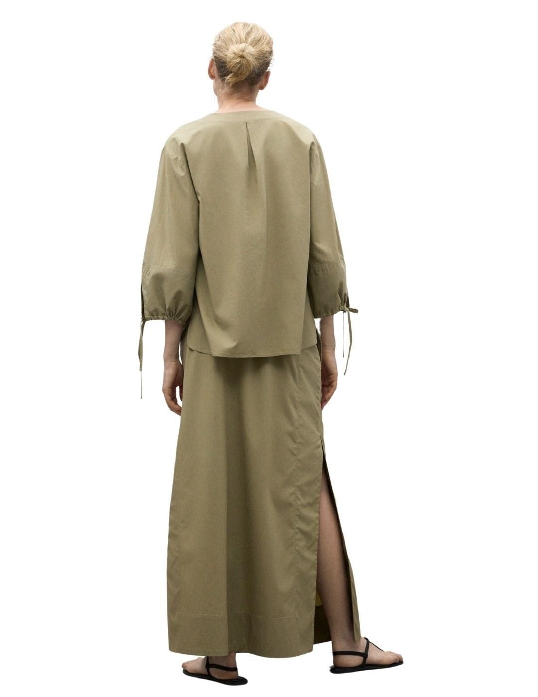 Ecoalf Camisa Jena Khaki mujer