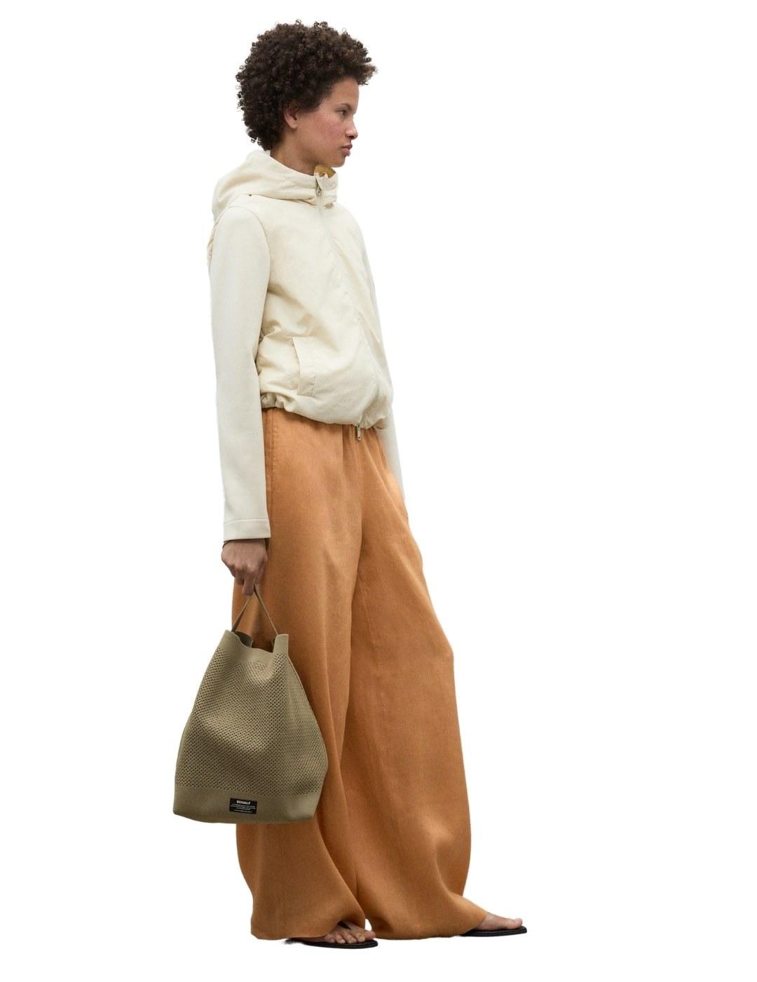 Ecoalf Sudadera Nasca Beige mujer