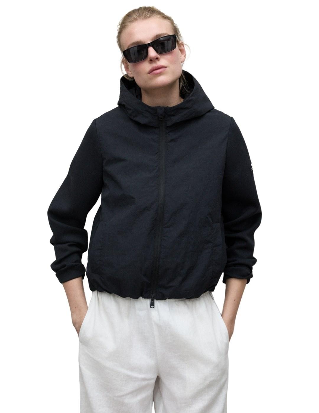 Ecoalf Sudadera Nasca Negra mujer