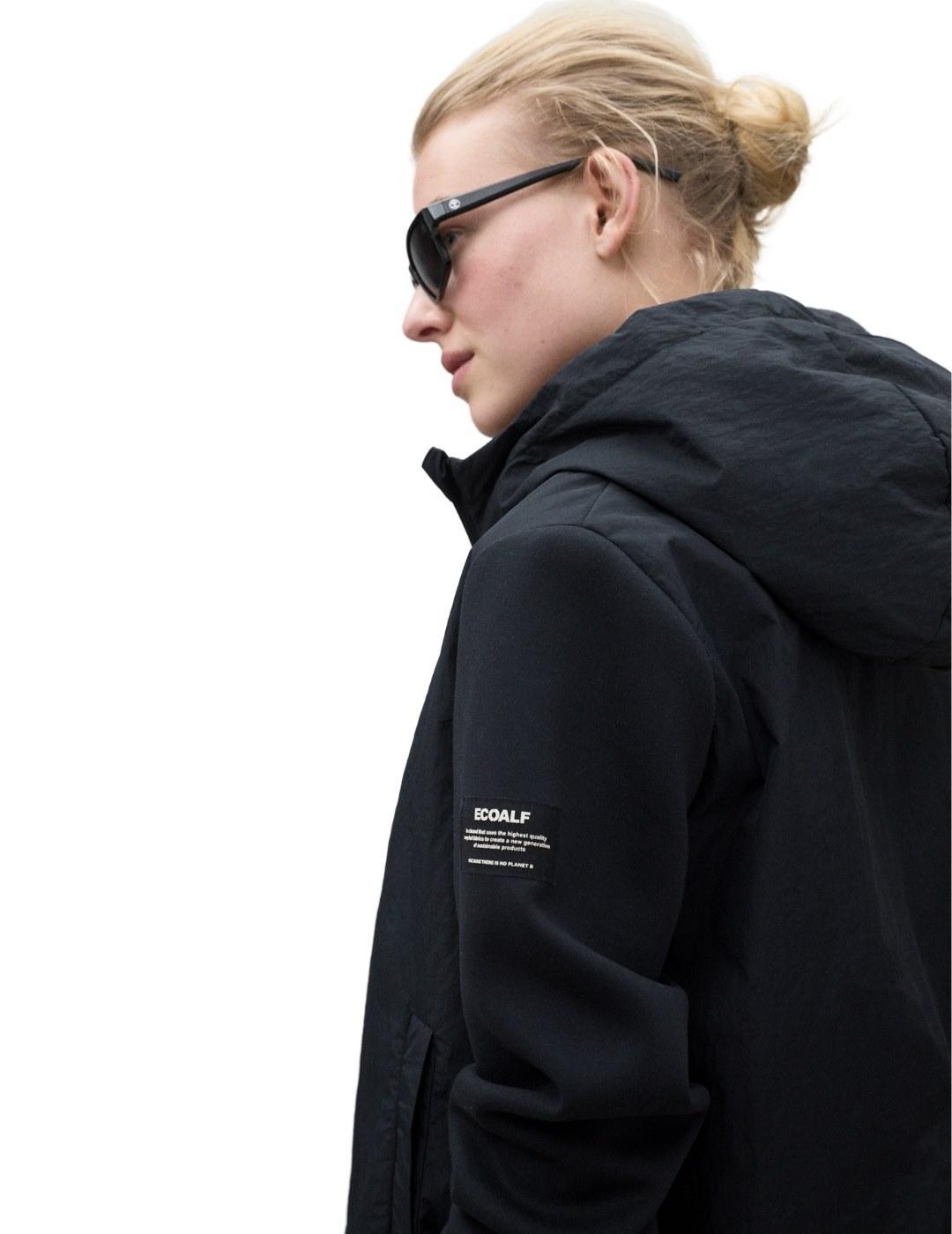 Ecoalf Sudadera Nasca Negra mujer