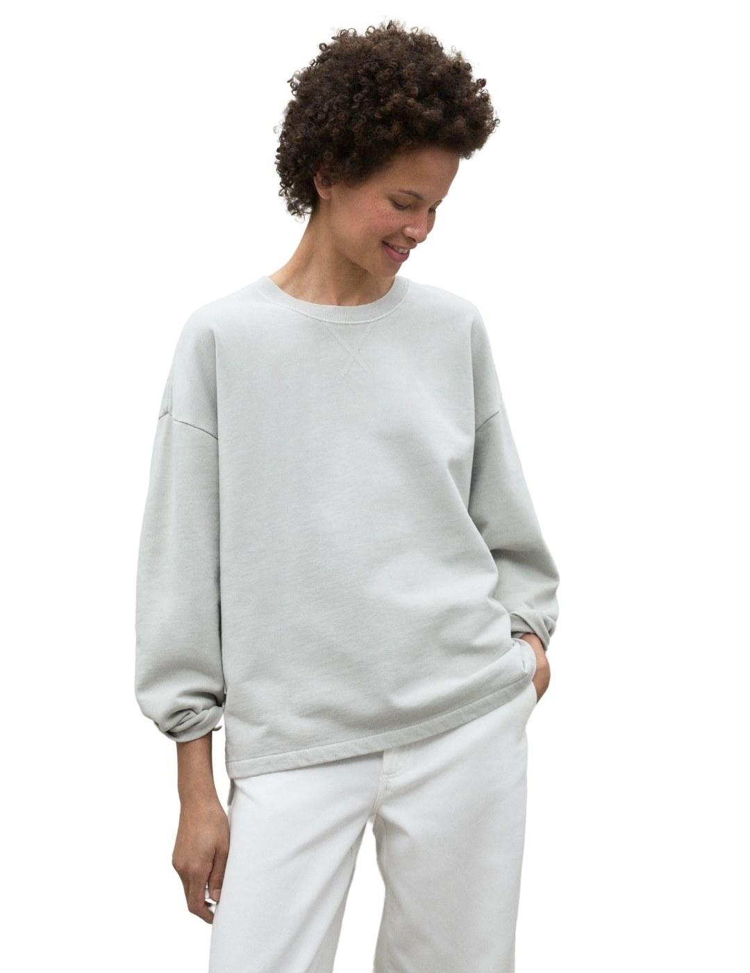 Ecoalf Sudadera Sustain Gris claro mujer