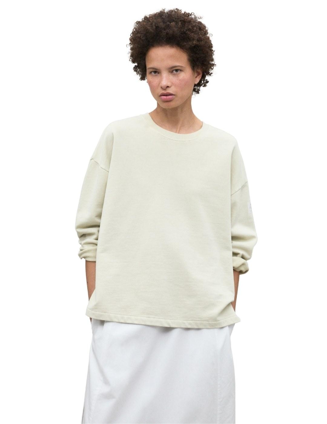 Ecoalf Sudadera Sustain Amarillo mujer