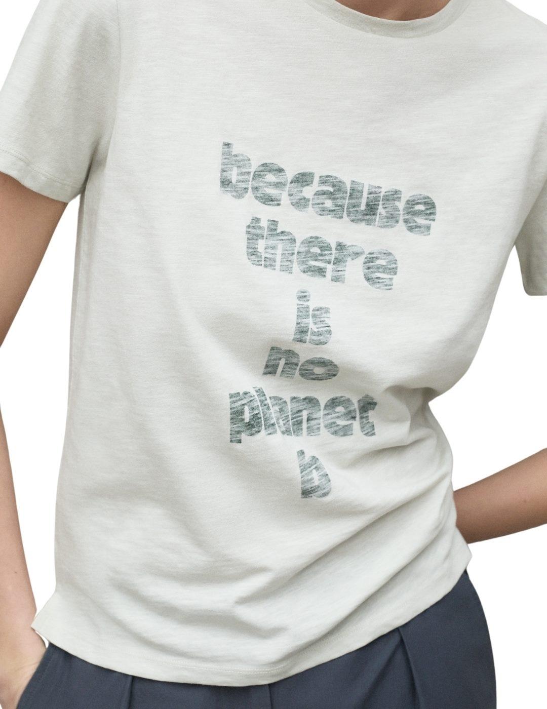 Ecoalf Camiseta Galende Verde mujer