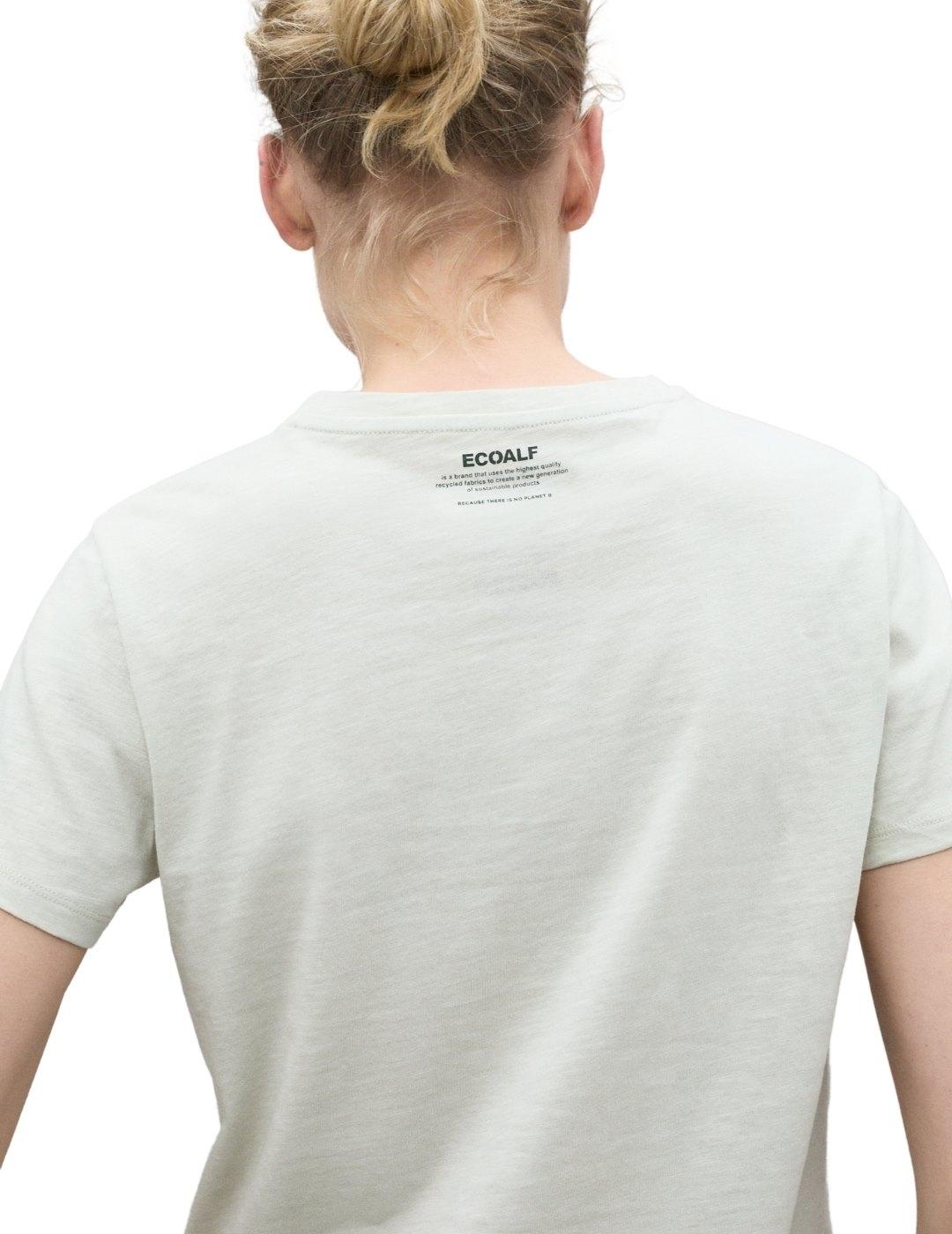 Ecoalf Camiseta Galende Verde mujer
