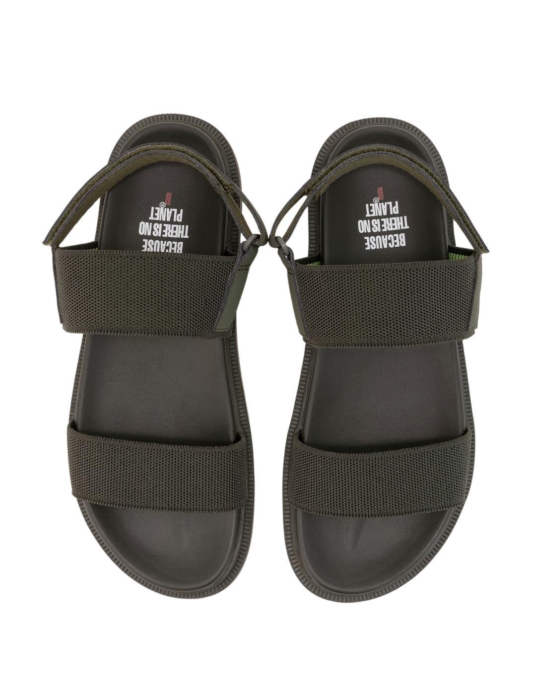 Ecoalf Sandalias Thais Khaki mujer