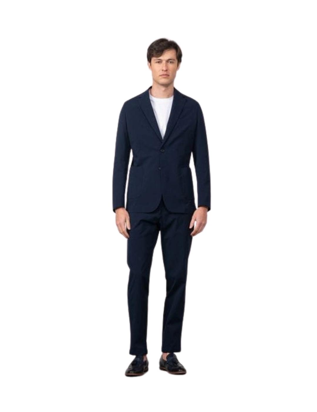 Etiem Americana slim fit sin forro Azul marino
