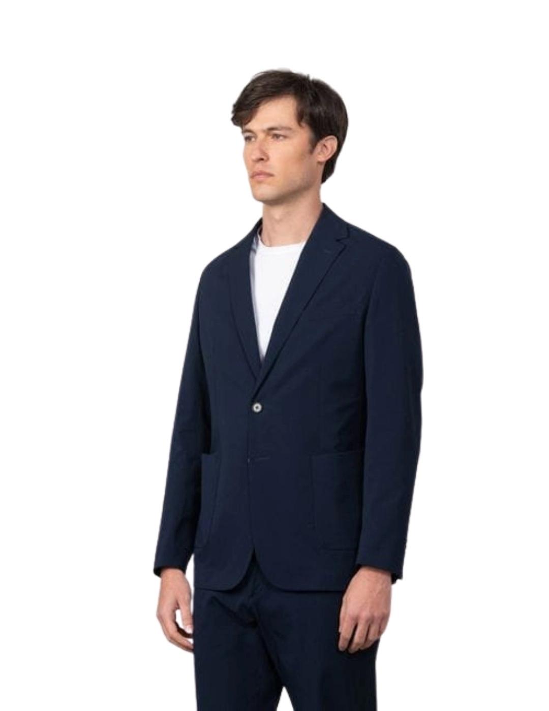 Etiem Americana slim fit sin forro Azul marino