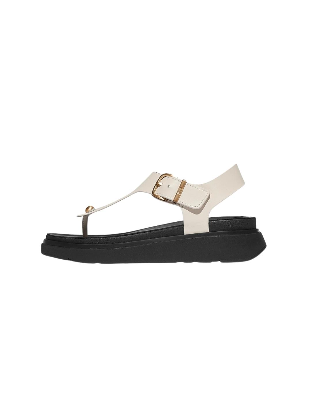 Fitflop Sandalia  W Gen-Ff Leather Back-Strap Toe