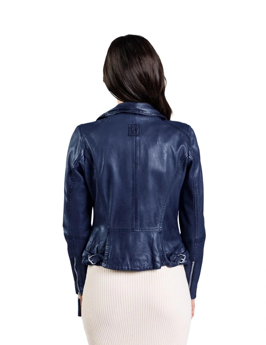 Freaky Nation Cazadora Biker Princess Azul marino