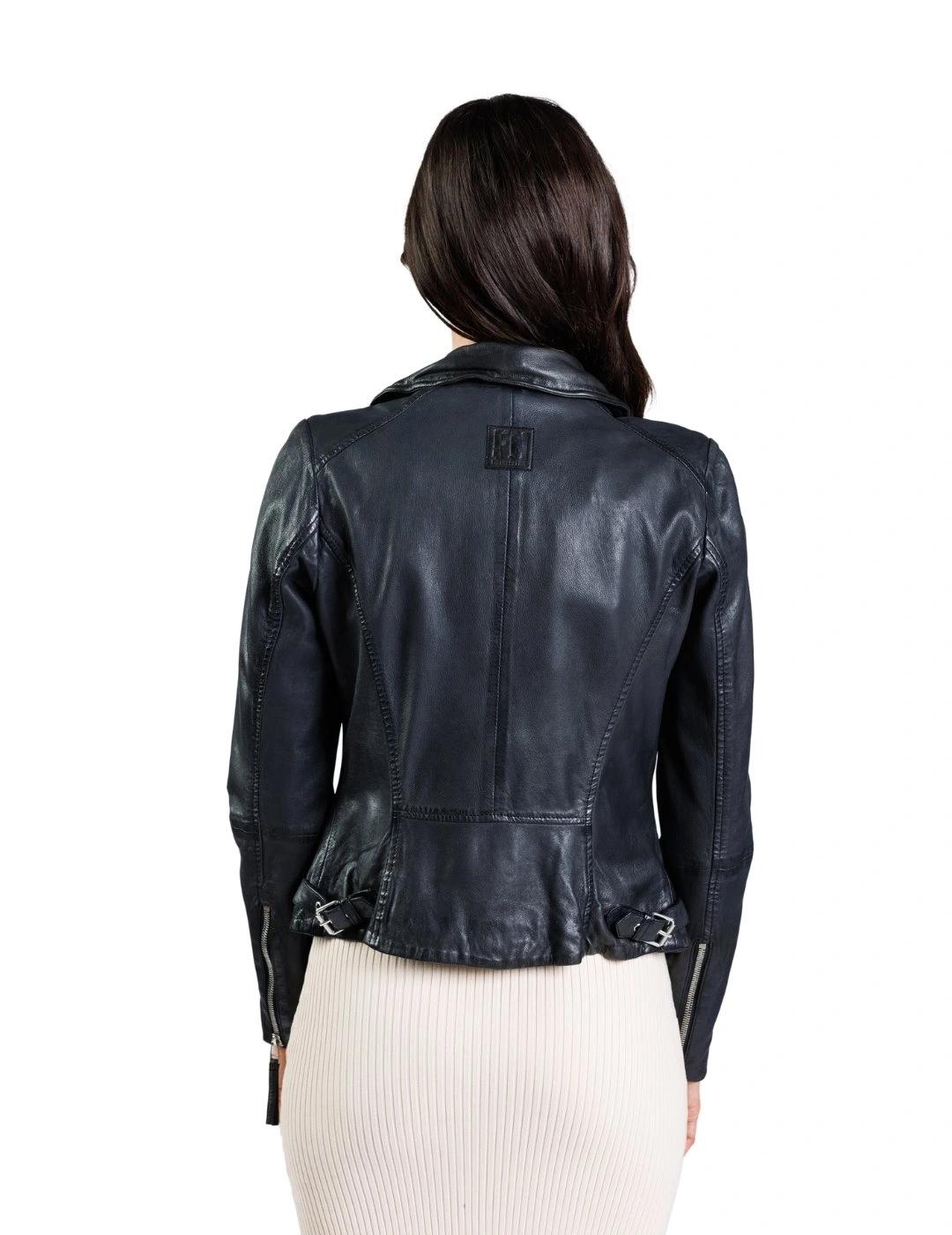 Freaky Nation Cazadora Biker Princess Negra